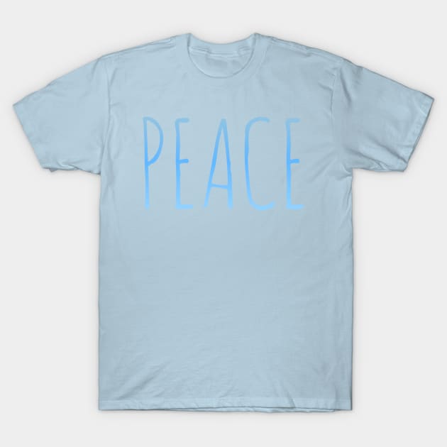 Peace T-Shirt by Coreoceanart